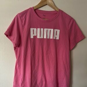 PUMA Women's Vibrant Pink Tee
